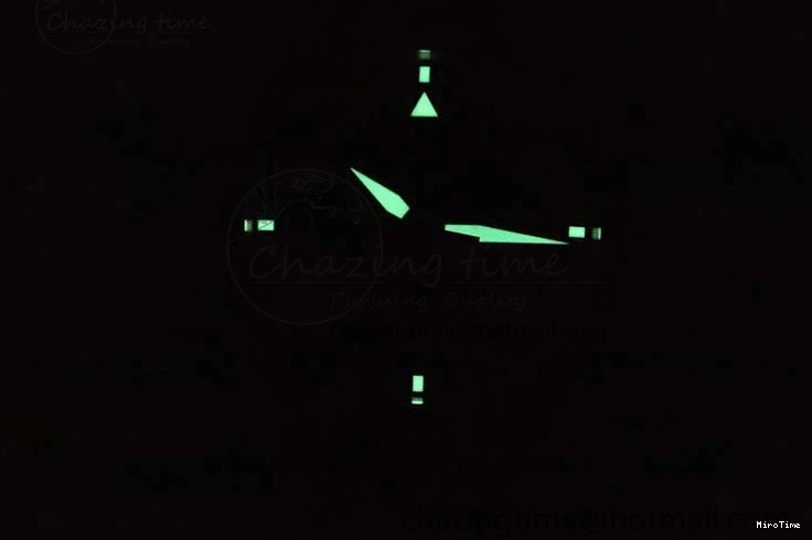 MIROTIME 0416 Mark XVIII IW327010 SS M+F 1:1 Best Edition Blue Dial on Brown Leather Strap A Resilient 7051